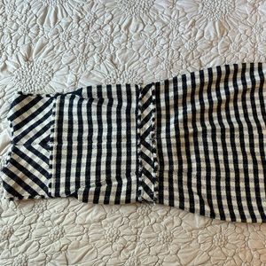 Brand New WOT J Crew Tweed Dress Blue and White Size 0
